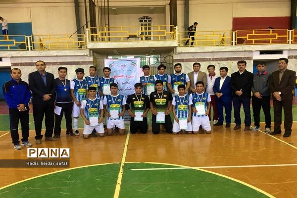 مسابقات فوتسال دانش آموزان پسران دشتستانی