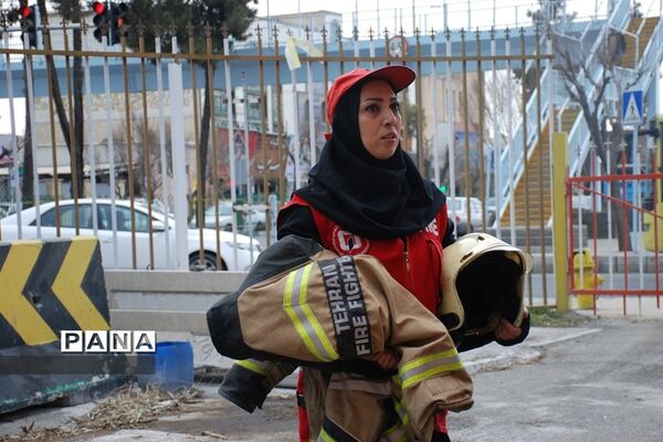 کارگاه آموزشی اطفاء حریق در شهرری