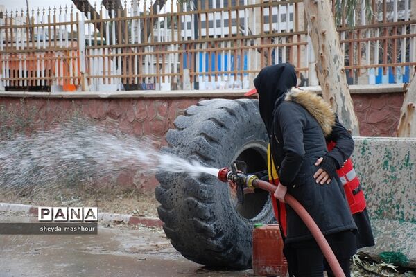 کارگاه آموزشی اطفاء حریق در شهرری