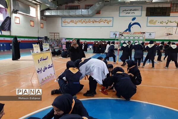 مانور یاوران انقلاب پیشتازان شوشتر