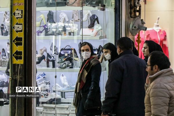 ماسک میهمان بازار شب عید