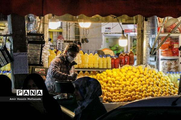 ماسک میهمان بازار شب عید