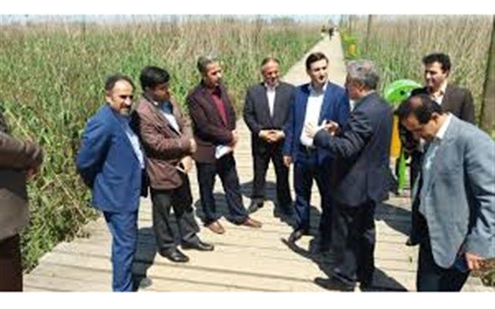 مدیرکل جدید حفاظت محیط زیست گیلان از پارک ملی بوجاق بازدید کرد