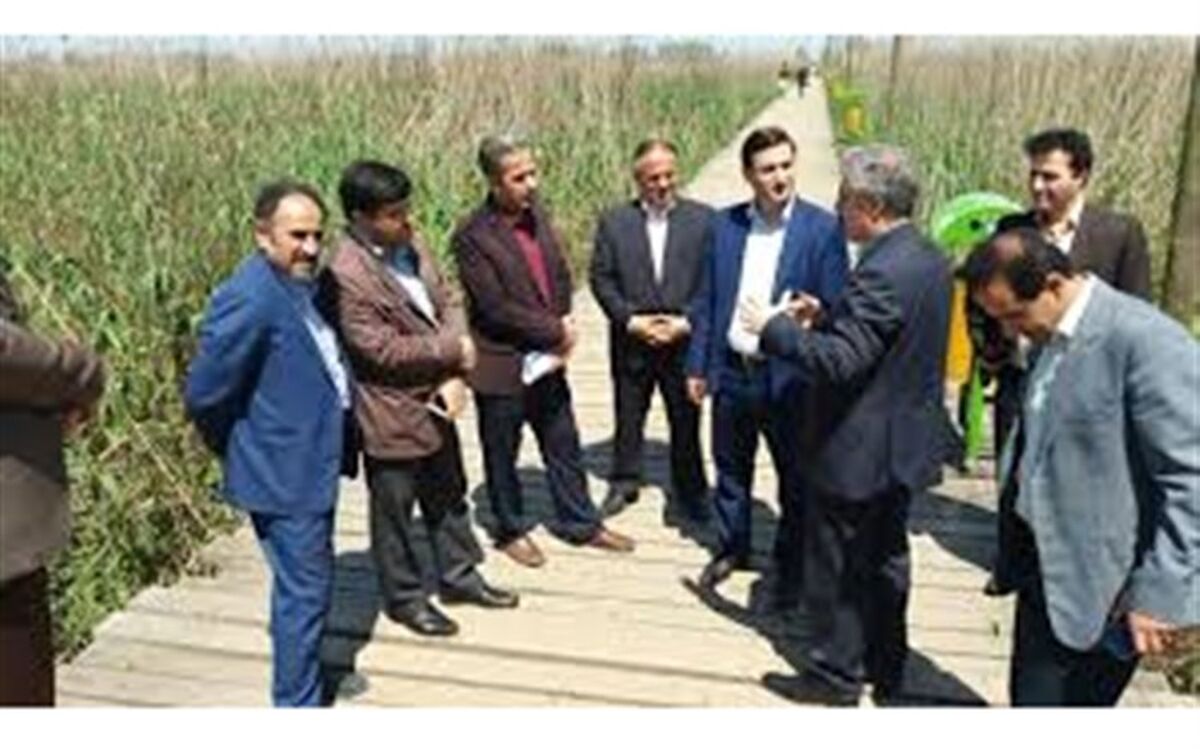 مدیرکل جدید حفاظت محیط زیست گیلان از پارک ملی بوجاق بازدید کرد