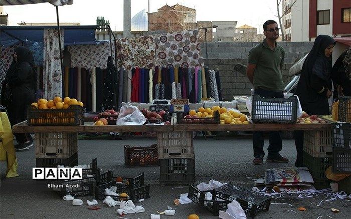 بازارهای هفتگی ساری برای پیشگیری از ویروس کرونا تعطیل شد