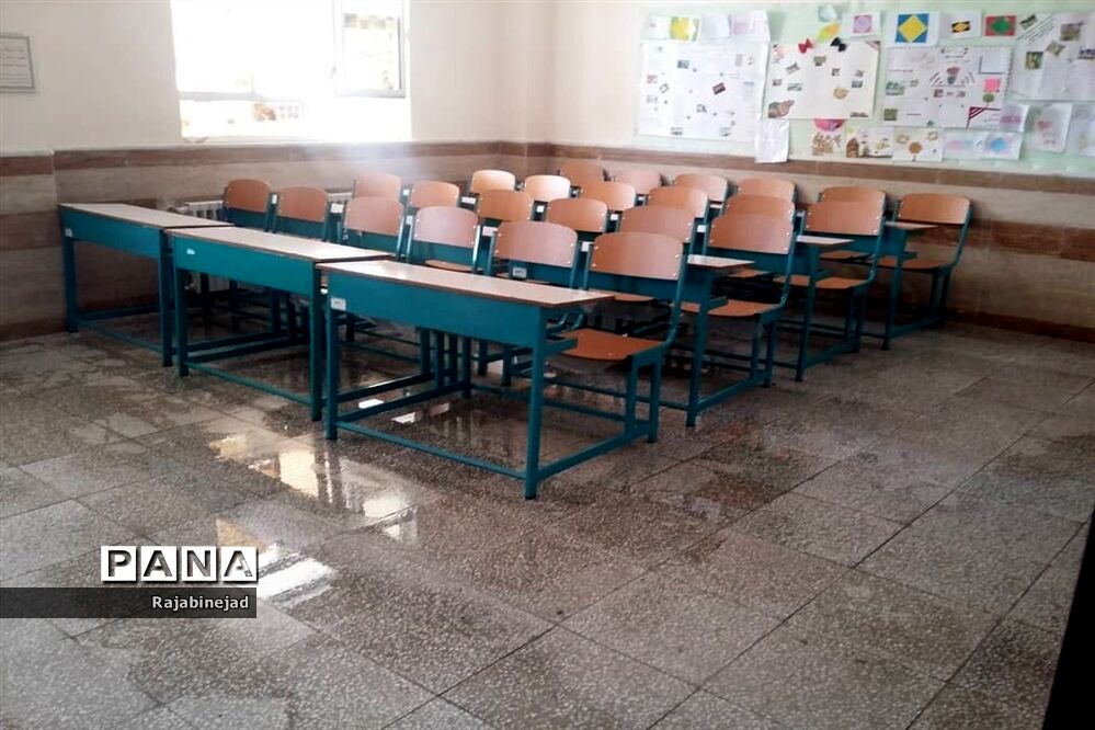 ضدعفونی وگندزدایی مدارس ابرکوه
