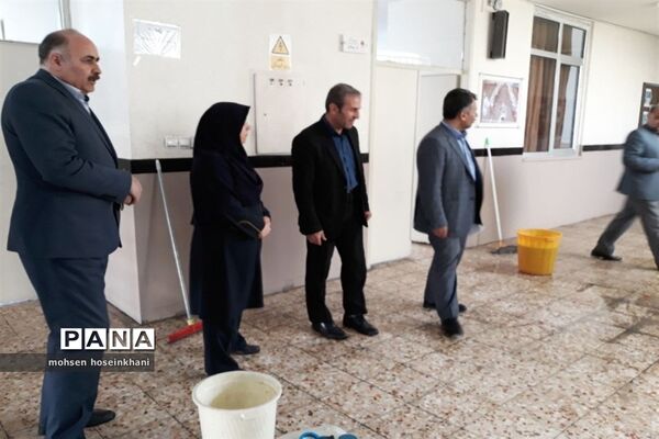 ضدعفونی 2 هزار مدرسه قزوین برای جلوگیری از شیوع کرونا
