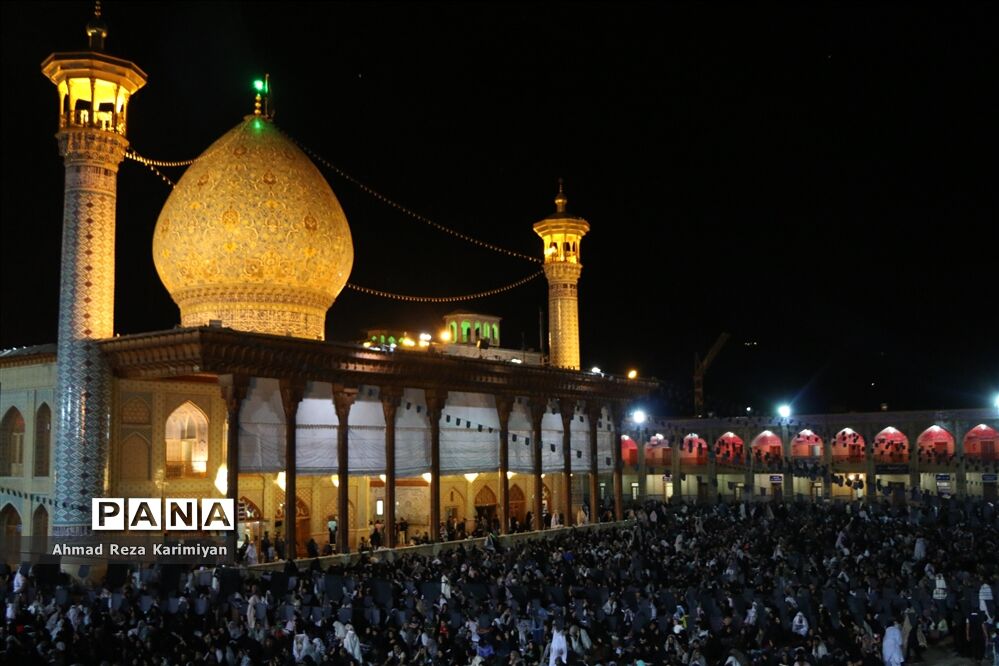 حرم شاهچراغ (ع) تعطیل شد