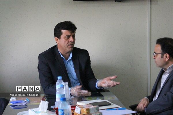 جلسه ستاد پیشگیری ازشیوع بیماری  کرونا در اداره کل آموزش و پرورش استان بوشهر