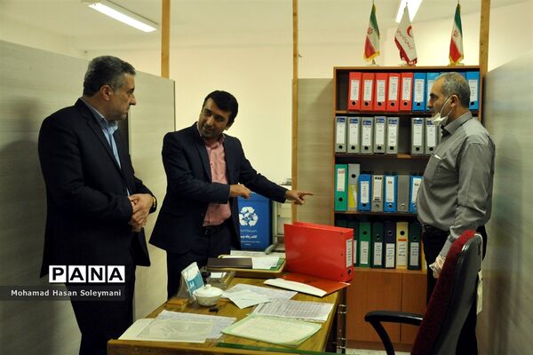 بازدید مدیرکل آموزش و پرورش مازندران از سازمان دانش‌آموزی استان