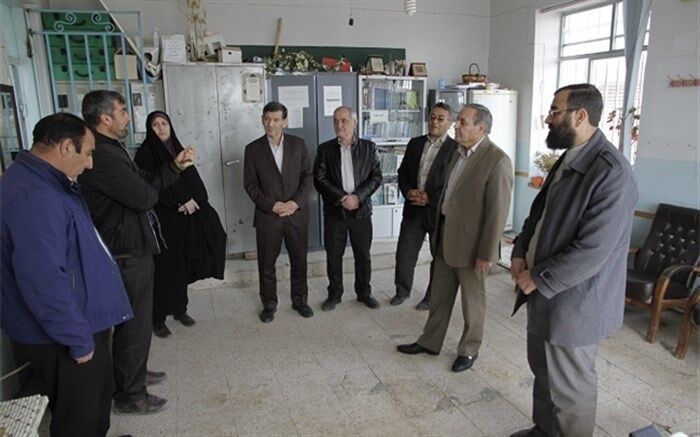 بازدید مدیر کل آموزش و پرورش اردبیل از مدارس روستایی
