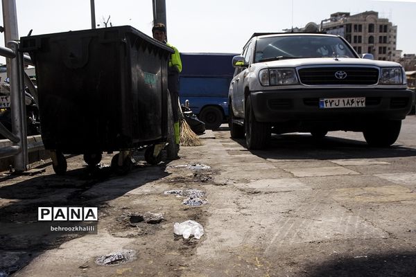 رهاسازی پسماندهای آلوده به کرونا در سطح شهر