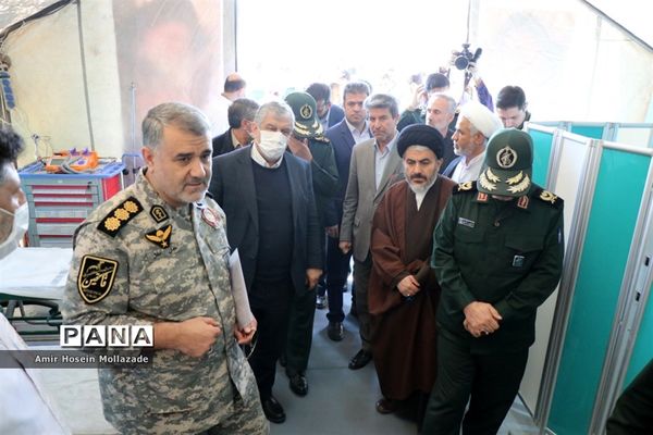 افتتاح بیمارستان صحرایی شهید باکری در ارومیه