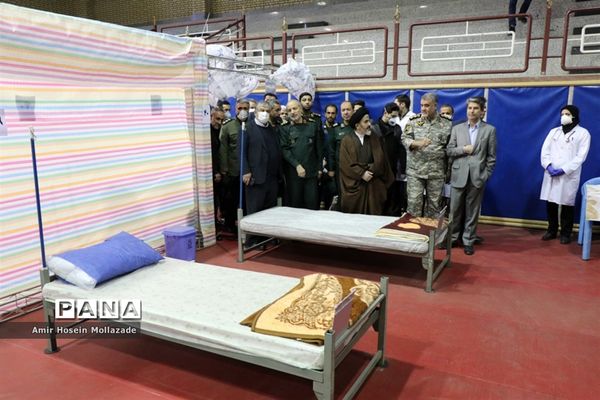 افتتاح بیمارستان صحرایی شهید باکری در ارومیه