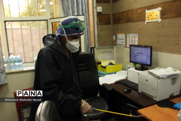 پرستاران بیمارستان رازی اهواز در خط مقدم مبارزه با کرونا ویروس