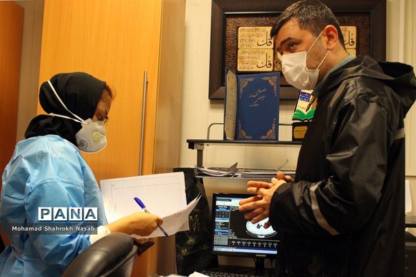 پرستاران بیمارستان رازی اهواز در خط مقدم مبارزه با کرونا ویروس