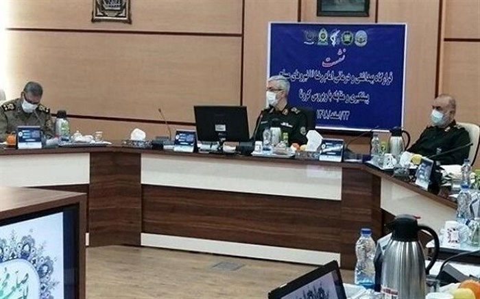 نخستین جلسه قرارگاه بهداشتی و درمانی نیروهای مسلح برگزار شد
