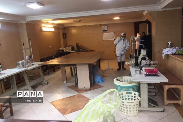 راه اندازی فاز اول تولید ماسک استاندارد در زنجان توسط نیروهای داوطلب