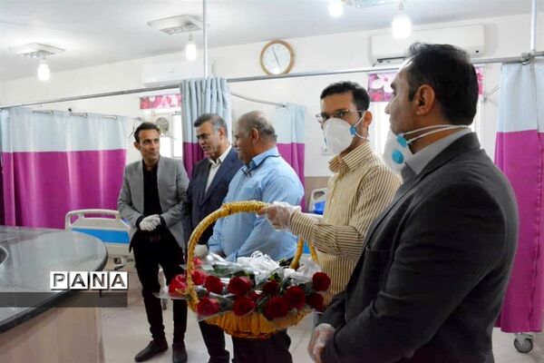 تشکر از قهرمانان و مبارزان این روزهای سخت (ویروس کرونا) در شهرستان امیدیه