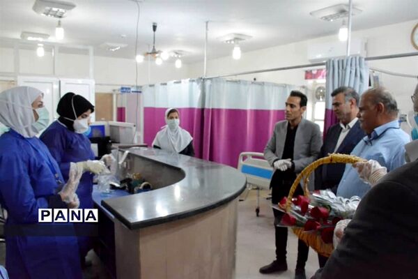 تشکر از قهرمانان و مبارزان این روزهای سخت (ویروس کرونا) در شهرستان امیدیه