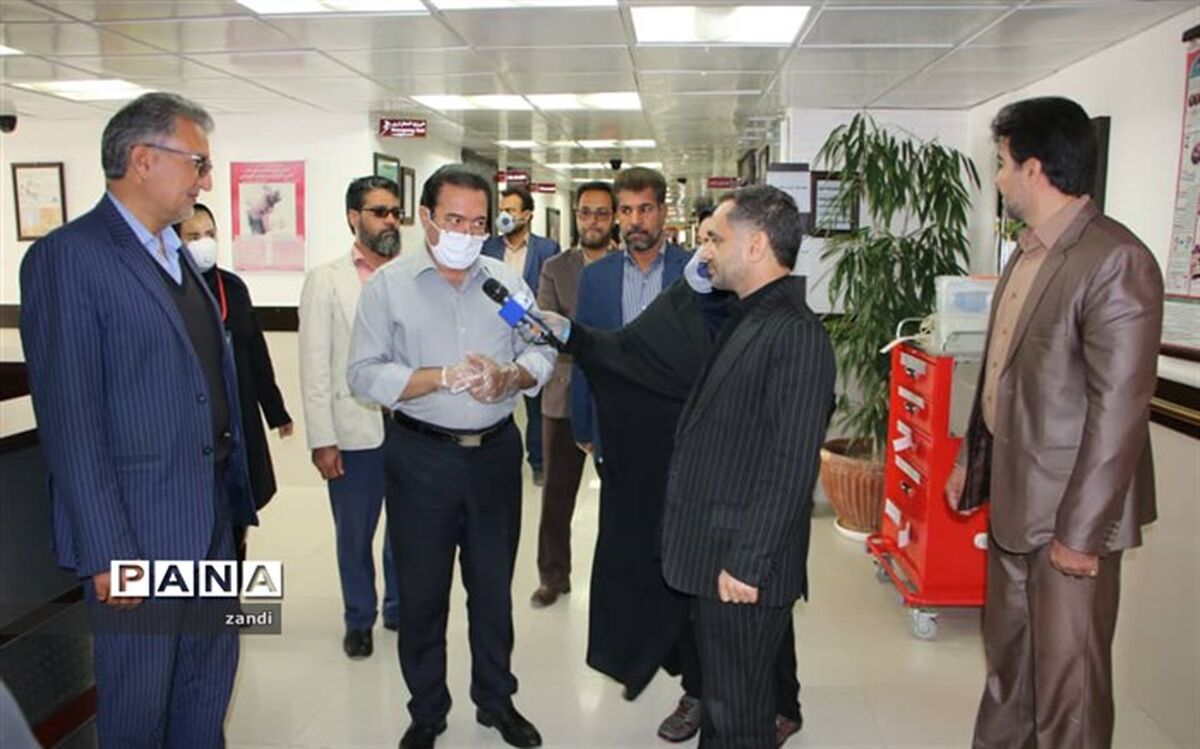 بازدید دادستان کرمان از بیمارستان ها، داروخانه ها، مراکز پخش مواد ضدعفونی کننده ، تجهیزات پزشکی و نانوایی ها