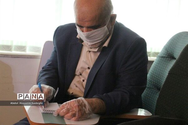 نشست خبری پیشگیری از کرونا در بوشهر