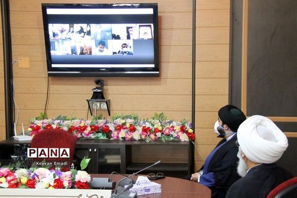 ویدئو کنفرانس بررسی وضعیت بیمارستان استان بوشهر در مبارزه با ویروس کرونا