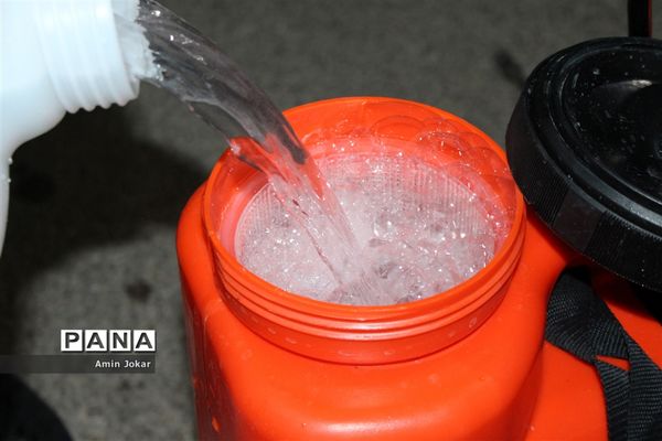 ضد عفونی محله برآفتاب و سعدی شیراز توسط فرهنگیان