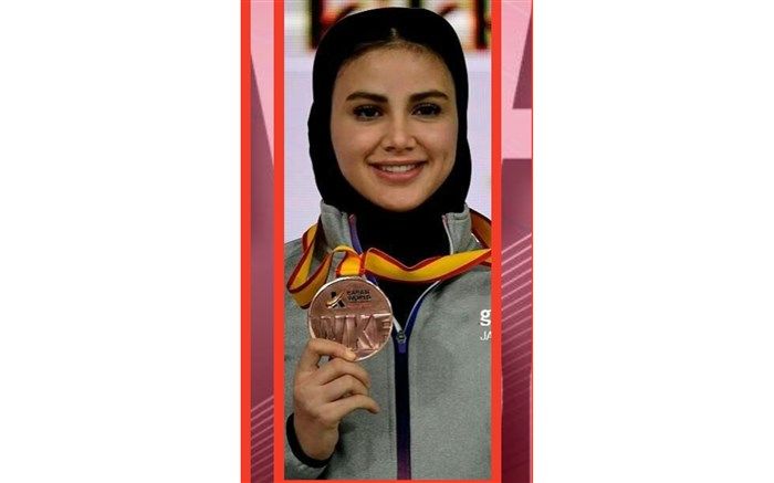 نخستین بانوی المپیکی گیلان ،کاراته کار آستانه ای