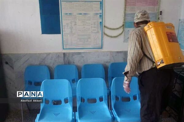 مقابله با کروناویروس در روستای عبا‌س‌آباد شهرستان ساری