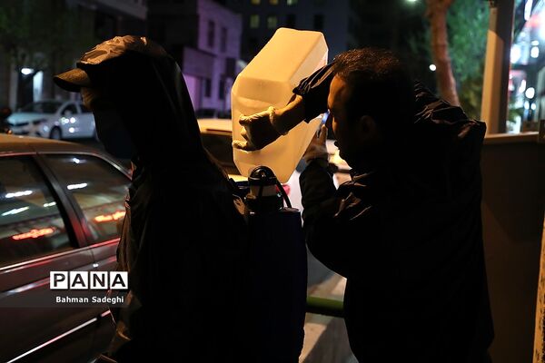 ضد عفونی کردن محله کوهک میدان رسالت تهران