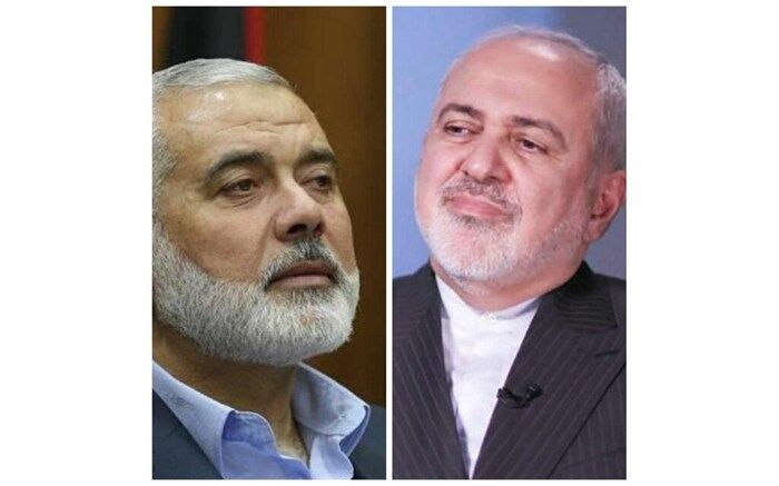 رایزنی تلفنی اسماعیل هنیه با ظریف
