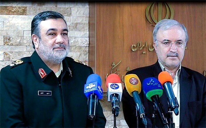 پیام فرمانده ناجا به وزیر بهداشت