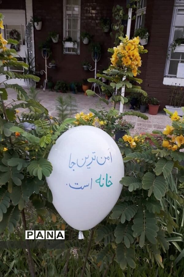 سیزده بدر دانش آموزان شهرستان امیدیه در خانه هایشان