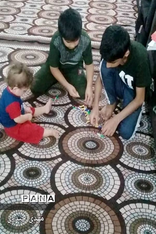 سیزده بدر دانش آموزان شهرستان امیدیه در خانه هایشان