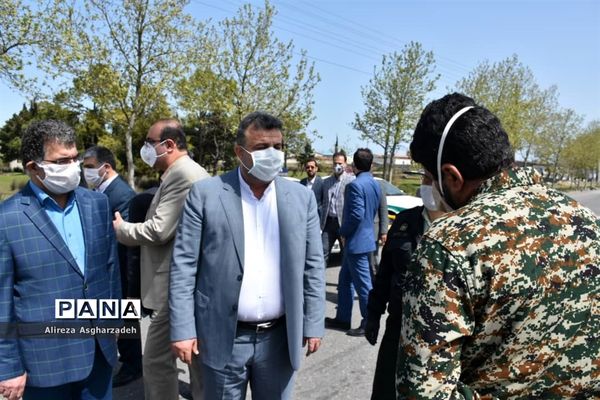 بازدید استاندار مازندران از ورودی‌های بابل، بابلسر و فریدونکنار