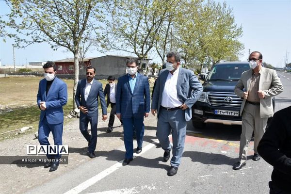 بازدید استاندار مازندران از ورودی‌های بابل، بابلسر و فریدونکنار