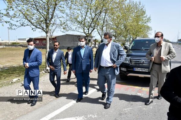 بازدید استاندار مازندران از ورودی‌های بابل، بابلسر و فریدونکنار