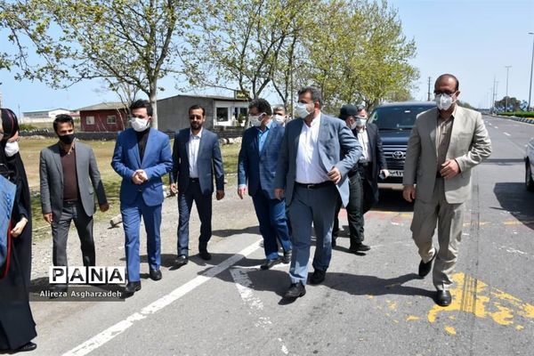 بازدید استاندار مازندران از ورودی‌های بابل، بابلسر و فریدونکنار