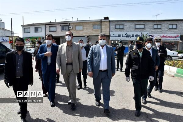 بازدید استاندار مازندران از ورودی‌های بابل، بابلسر و فریدونکنار