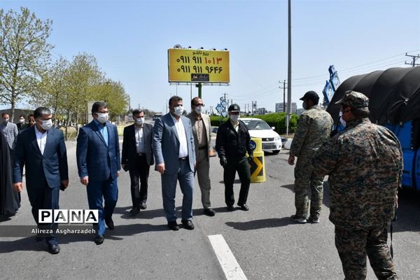 بازدید استاندار مازندران از ورودی‌های بابل، بابلسر و فریدونکنار