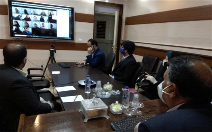 نخستین جلسه ویدیو کنفرانس نمایندگان سیستان و بلوچستان در مجلس دانش آموزی کشور برگزار شد