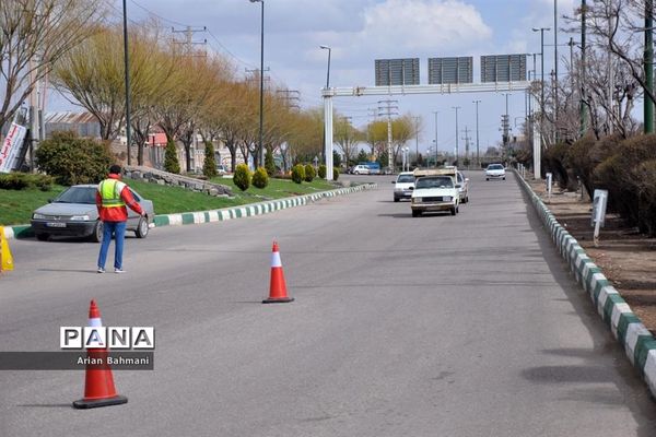 کنترل عبور و مرور ورودی‌های شهرزنجان