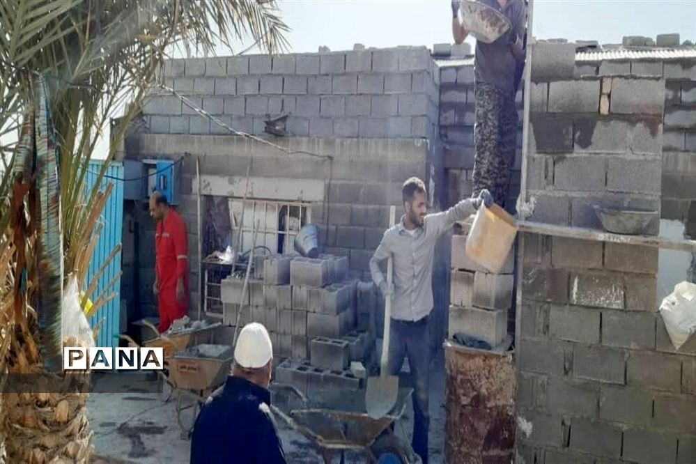 فعالیت مردمی گروه جهادی جهادگران انقلابی شهرستان امیدیه