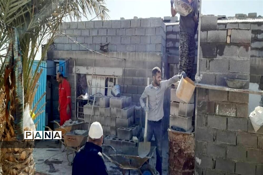 فعالیت مردمی گروه جهادی جهادگران انقلابی شهرستان امیدیه