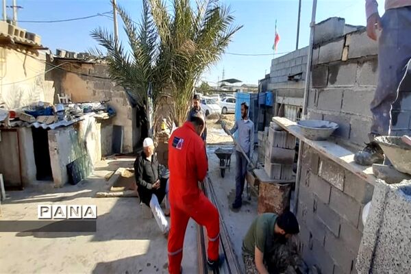 فعالیت مردمی گروه جهادی جهادگران انقلابی شهرستان امیدیه