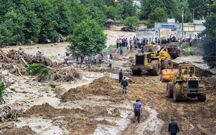 راه ارتباطی ۲۰ روستای سوادکوه بازگشائی شد