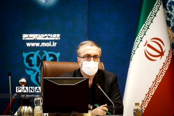 جلسه بررسی ابعاد انتظامی مدیریت مقابله با  کرونا در وزارت کشور