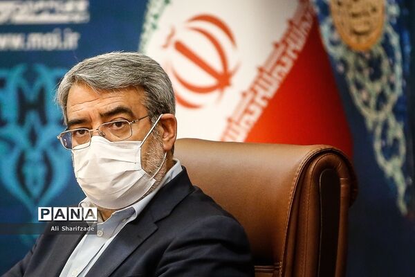 جلسه بررسی ابعاد انتظامی مدیریت مقابله با  کرونا در وزارت کشور