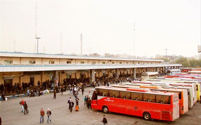 ترمینال اتوبوسرانی غرب تهران تعطیل شد